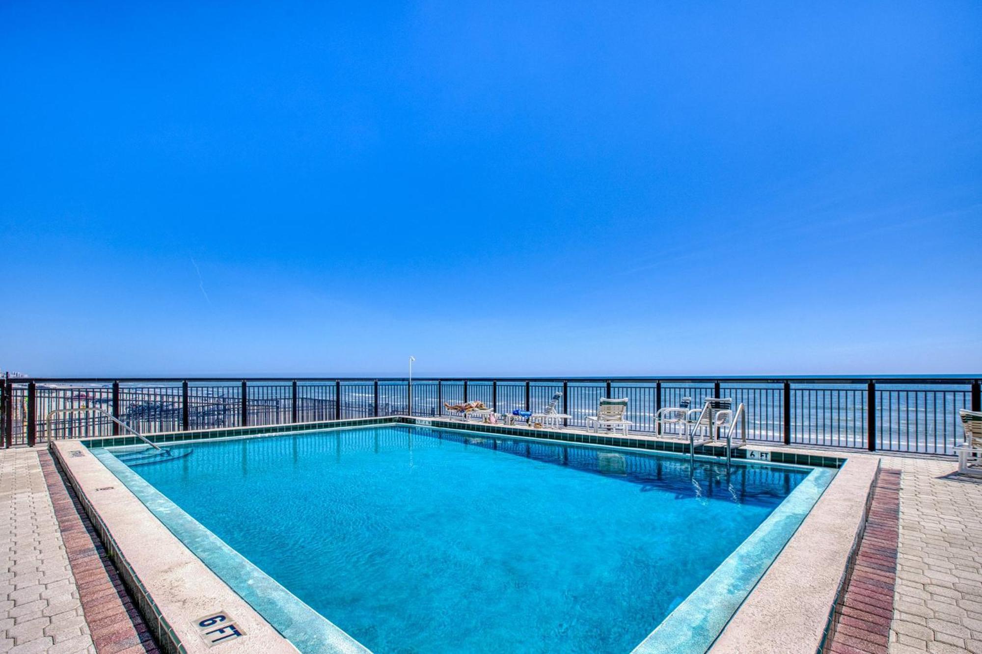 Ocean View With A Beachfront Pool At Ocean Trillium Condo ~ 602 نيو سميرنا بيتش المظهر الخارجي الصورة